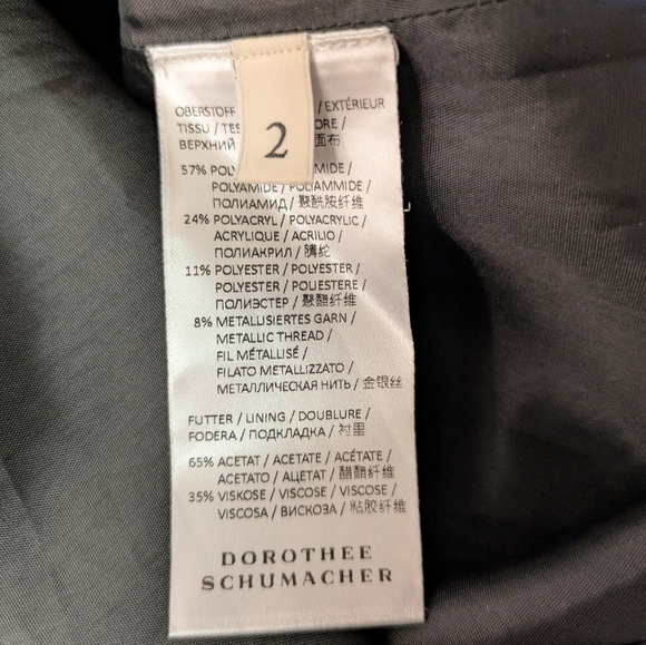 Metallic Leopard Jacquard A-Line Skirt โ Rose Gold & Black, Textured Statement - Picture 5 of 11